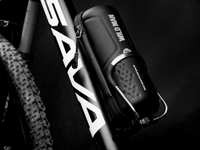 Підсумок для пляшки з водою. Велосипедний тримач. Сумка Wildman Bag E3 0,8 л, чорний