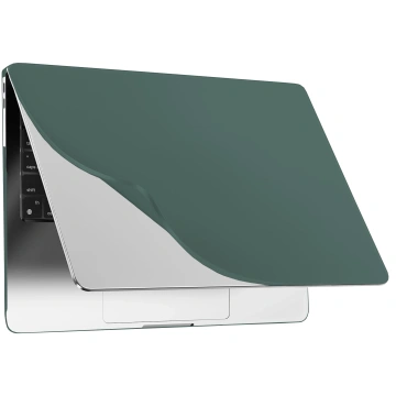 Pouzdro pro Apple MacBook Air 13 / 13,3" 2018–2021 (M1 A2337/A2179/A1932) – Flexibilní, matné ochranné pouzdro, lehké a odolné – Alogy AirGuard™ Green