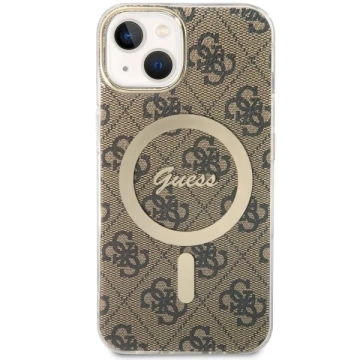 Etui Guess GUHMP14SH4STW pro iPhone 14 6,1" pevný obal 4G MagSafe