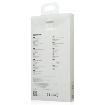 Baseus kryt matného skla pro iPhone 13 pro pevný kryt s gelovým rámečkem černý (arws000401)