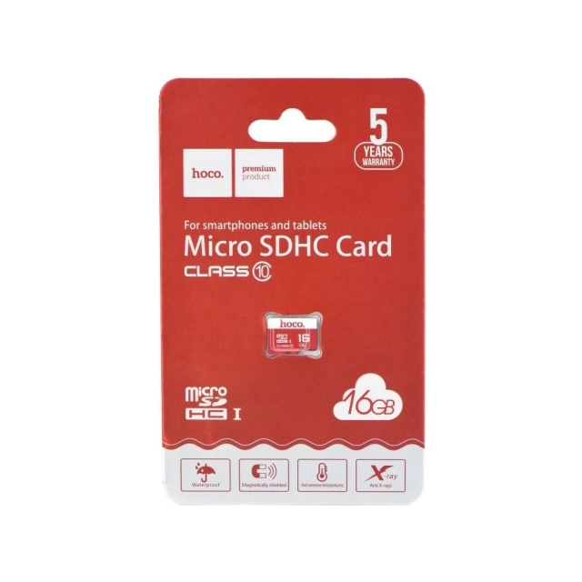 HOCO MicroSD Memory Card 16GB Class 10 Fast Read 85MB/s