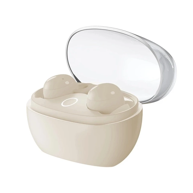 Bezdrátová sluchátka do uší Joyroom JR-TS3, kompaktní, bílá