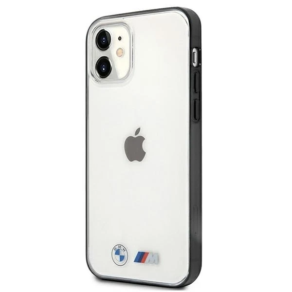 Etui na phone BMW BMHCP12SMBTOK for Apple iPhone 12 Mini 5,4" transparent hardcase Sandblast