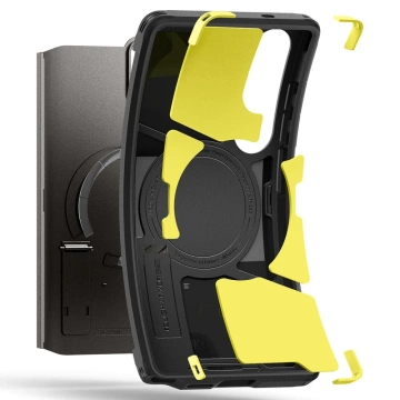 Чохол Spigen Tough Armor Mag MagSafe для Samsung Galaxy S25 Ultra Gunmetal