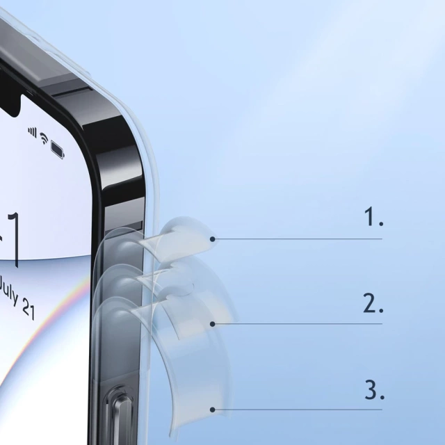 Чохол-накладка Baseus матове скло для iphone 13 pro hard cover with gel frame black (arws000401)