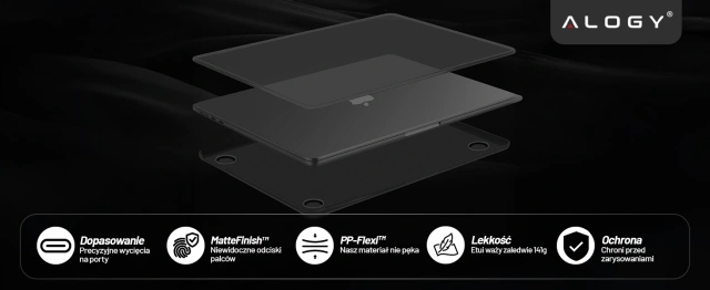 HUB-Splitter Alogy-Adapter für Computer-Laptop mit USB-C auf 3x USB-A 2.0 1x USB-A 3.0 Grau