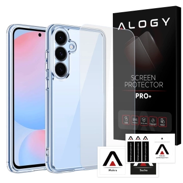 Pouzdro pro Apple iPhone 16 Pro Max Alogy Anti-Shock Hybrid Case pro MagSafe Transparent