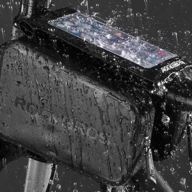 Bicycle bag pannier Rockbros AS-006BK bicycle holder black