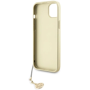 Etui Guess GUHCP15MGF4GBR für iPhone 15 Plus 6,7" Hardcase 4G Charms Collection braun/braun