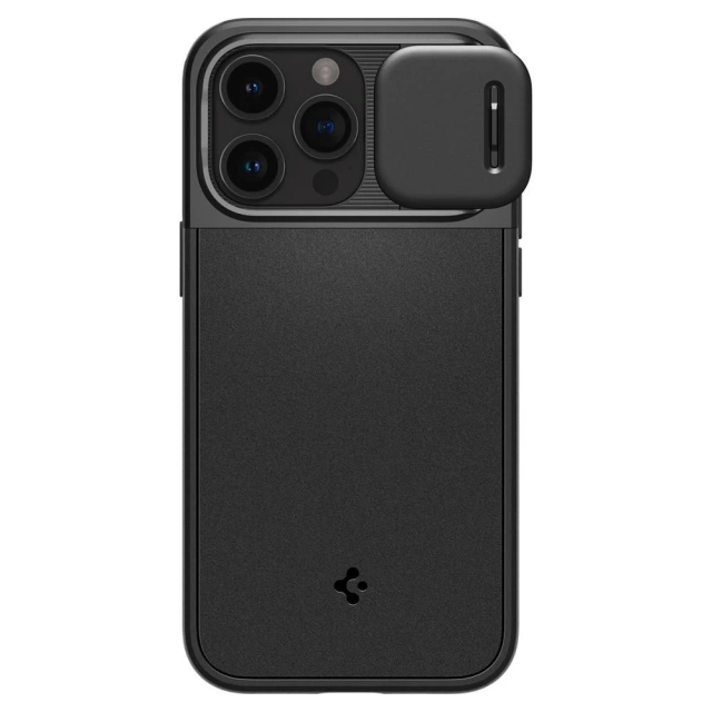 Pouzdro Spigen Optics Armor Mag Mag Safe pro Apple iPhone 15 Pro Black