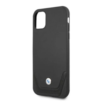 Etui BMW BMHCN61RSWPK do Apple iPhone 11/ XR pevné pouzdro kožené perforované