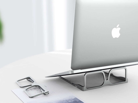 Podstawka uchwyt Alogy okulary pod Laptop tablet 15.6 cali Szary