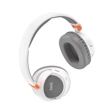 HOCO słuchawki bezprzewodowe bluetooth nagłowne W43 białe