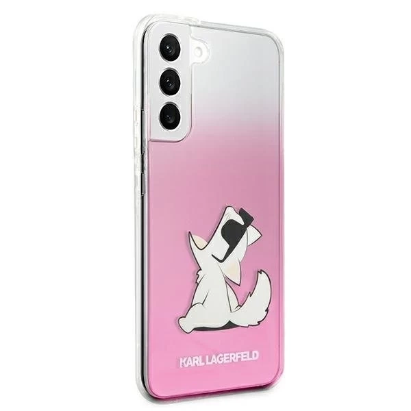 Karl Lagerfeld KLHCS22MCFNRCPI S22  S906 hardcase różowy/pink Choupette Eat
