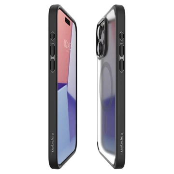 Spigen Ultra Hybrid Mag for MagSafe pre iPhone 15 Pro Case Frost Black