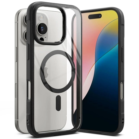 Etui Ringke Fusion Bold Magnetic Magnetic для iPhone 16 Pro Max Black