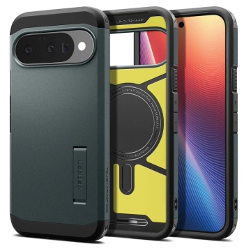 Etui Ochronne do Google Pixel 10 / 10 Pro Spigen Tough Armor Mag MagSafe Abyss Green