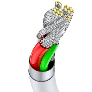 2m kábel Baseus Superior Series USB to USB-C typu C 66 W biely