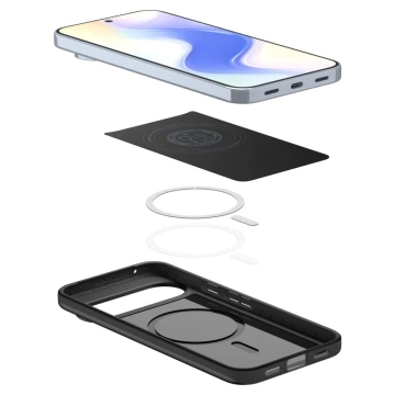 Etui Ochronne do Google Pixel 10 Pro XL Spigen Thin Fit Mag MagSafe Black