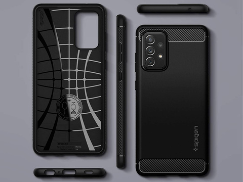 Etui Spigen Rugged Armor pro Samsung Galaxy A52s/ A52 LTE/ 5G Matte Black