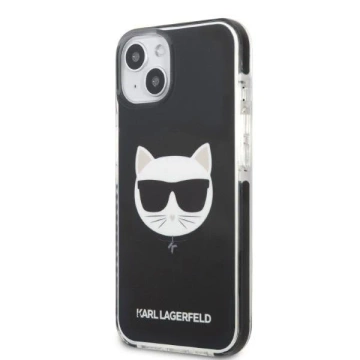 Protective phone case Karl Lagerfeld KLHCP13STPECK for Apple iPhone 13 Mini 5.4" hardcase black/black Choupette Head