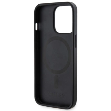 Etui Guess GUHMP13XP4RPSK na iPhone 13 Pro Max 6,7" pevné puzdro 4G Printed Stripes MagSafe