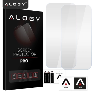 Tempered glass for Apple iPhone 16 screen protector 9H Alogy Heavy Pro ™️