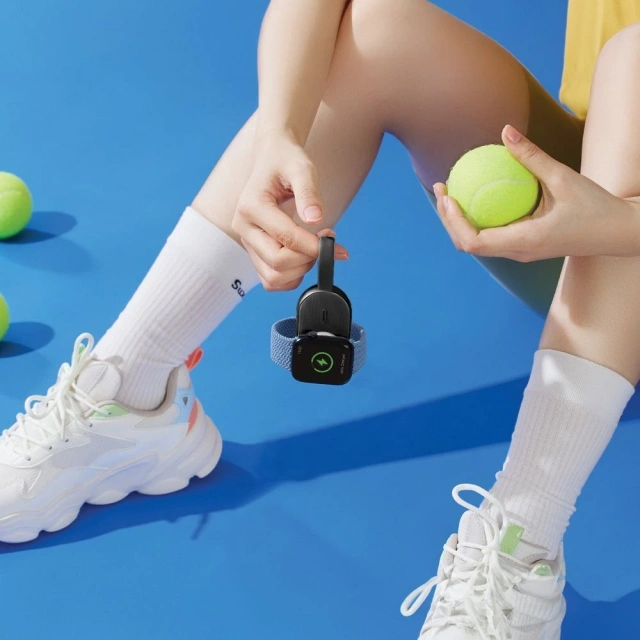 Зовнішній зарядний пристрій FORCELL F-ENERGY Mini Power Watch 1A 2,5W 1200 мАг чорний