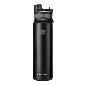 Rockbros 35210029002 Thermo Bottle for Bike Drinks 620 ml - Black