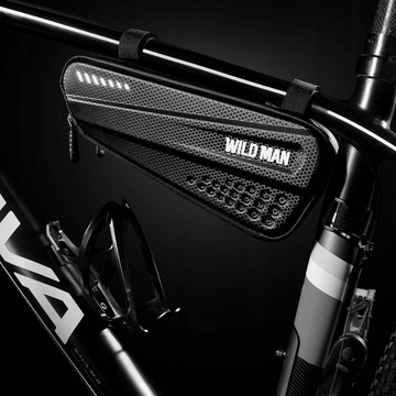 Pouzdro taška taška na kolo držák na kolo Wildman Bag ES4 1,2l Black