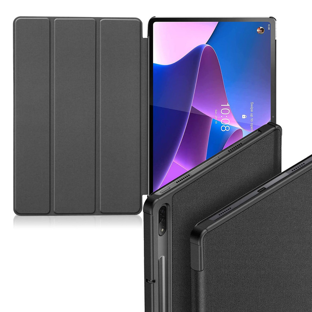 Etui Alogy Book Cover Case pro Lenovo Tab P12 Pro 12,6" TB-Q706F, TB-Q706L Czarny