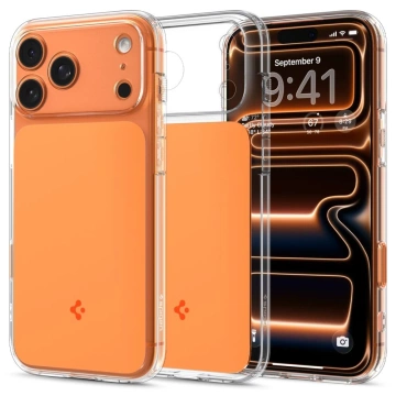 Etui Ochronne do iPhone 17 Pro Max Spigen Ultra Hybrid ”T” Mag Glossy Orange