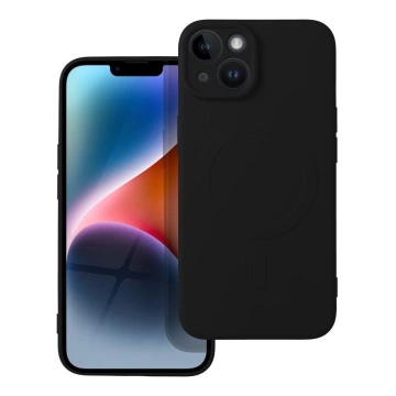 Силіконовий чохол Mag для IPHONE 14 чорний