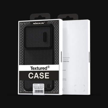 Nillkin Textured S Case for Samsung Galaxy S23 armored case with camera cover black