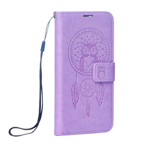 MEZZO Book holster for iPhone 15 Pro dream catcher purple