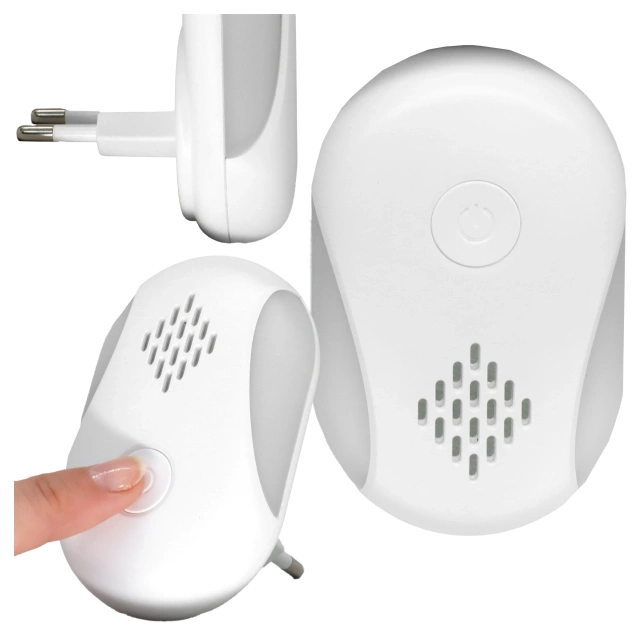 Schreibtischventilator, Standventilator, kleiner Umwälzventilator mit Clip, kabelloser Handventilator, 500 mAh, USB-C, Alogy White