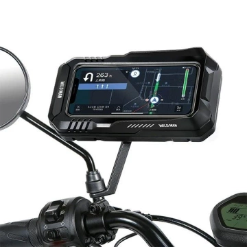 WILDMAN FK3 Bike Handlebar Bag Waterproof Black