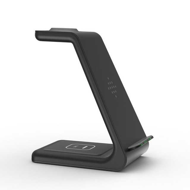 Charger docking station A8 3in1 Wireless Charger Black