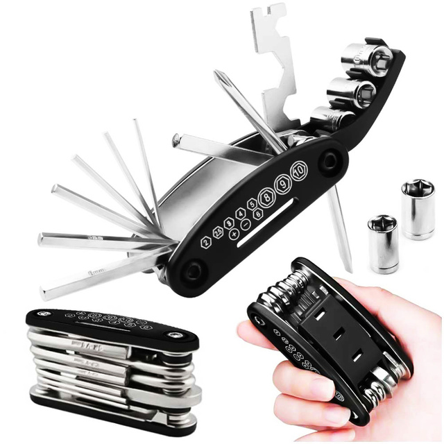 Náradie Multitool kľúče na výmenu pneumatík Alogy na kolobežke / bicykli