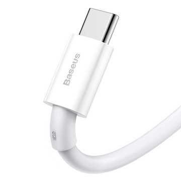 2-метровий кабель Baseus Superior Series USB – USB-C типу C 66 Вт, білий