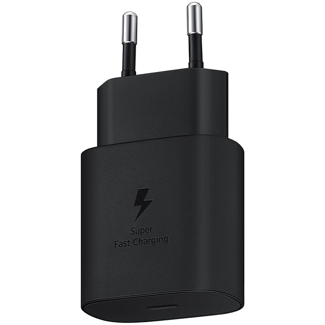 Nástenná nabíjačka 3,6 A 25 W rýchle napájanie PD USB-C Type-C Single Black