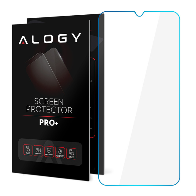 Flacher 9H Alogy Screen Protector PRO Displayschutz aus gehärtetem Glas für Samsung Galaxy A34 5G