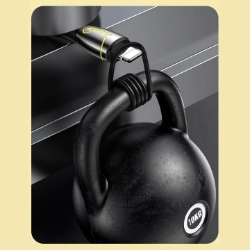 USB kábel zo série Joyroom Mermaid - Lightning 2,4A 2m czarny (S-2030K6)