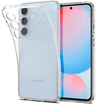 Pouzdro pro Samsung Galaxy S24 FE Spigen Liquid Crystal Case, Crystal Clear zadní kryt telefonu