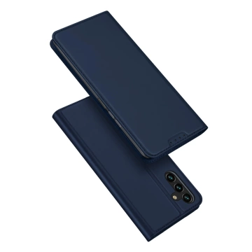Pouzdro Dux Ducis Skin Pro pro Samsung Galaxy A14 5G flip cover card stojánek na peněženku modrý