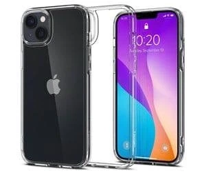 iPhone 14 Spigen Crystal Hybrid Transparente Hülle