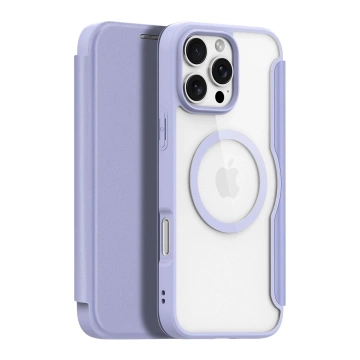 iPhone 16 Pro Max Dux Ducis Skin X Pro MagSafe Hülle Lila