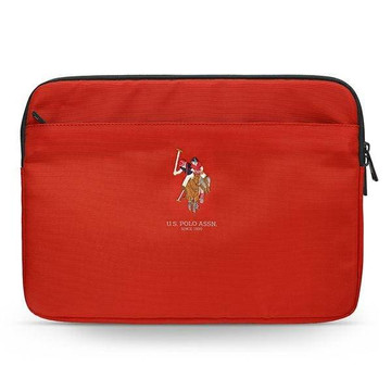 US Polo rukáv USCS13PUGFLRE 13" čierny ny/červený