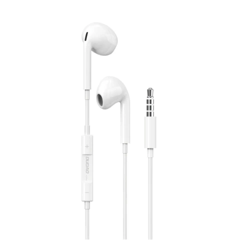 Dudao in-ear headphones with minijack 3.5mm white (X14PRO)