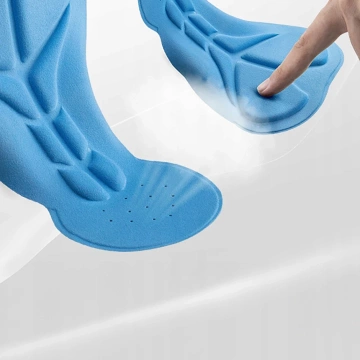 Короткі комбінезони Rockbros RK20022XL зі вставкою XXL - чорні